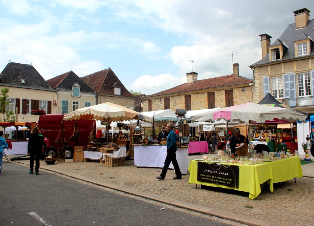 Día de feria en Navarrenx