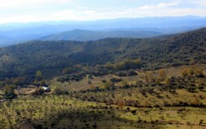 Ruta en coche por el sur de Badajoz. Estribaciones de Sierra Morena en Badajoz