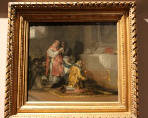 Escena de los disciplinates de Goya 