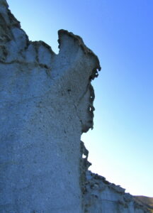 Paisajes de Cala Enmedio. Cabo de Gata Caprichosas formas de Cala Enmedio