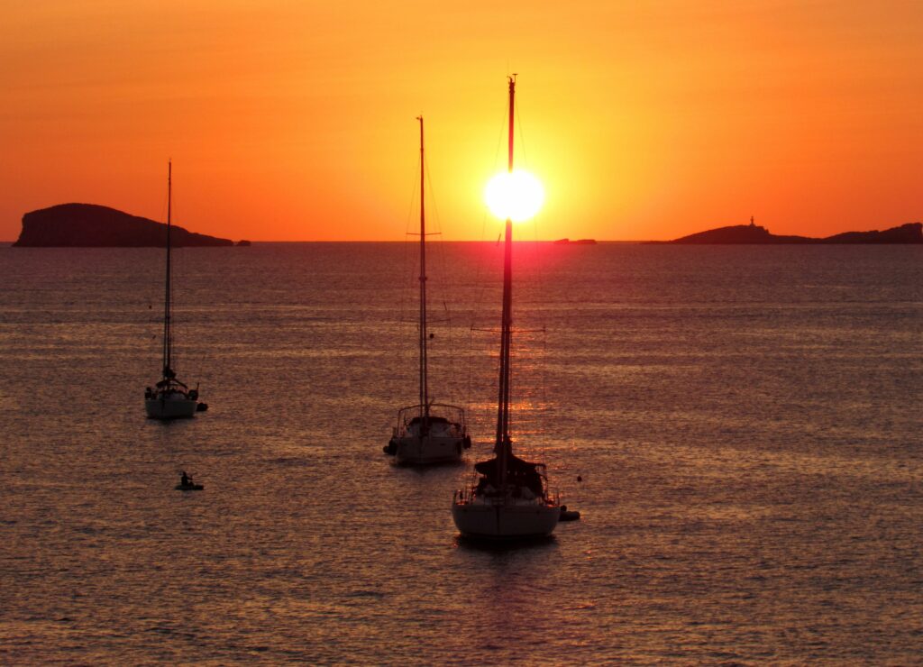 Ibiza y sus puestas de sol Puesta de sol en Ibiza