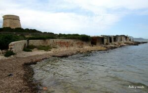 Solitaria cala de Sa Rosa Cala Sa Rosa en Ibiza