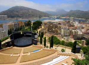 Teatro romano y moderno de Cartagena