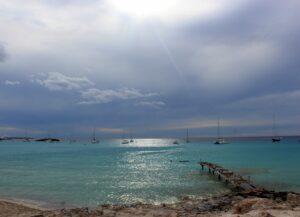 Parque Natural de las Salinas de Formentera Playa de Ses Illetes. Formentera