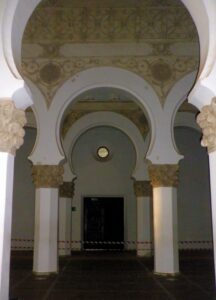 Arcos blancos de la sinagoga de Santa María la Blanca Sinagoga Santa María la Blanca de Toledo