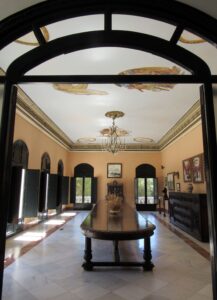 Qué ver en Doñana gratis Interior palacio del Acebrón Doñana