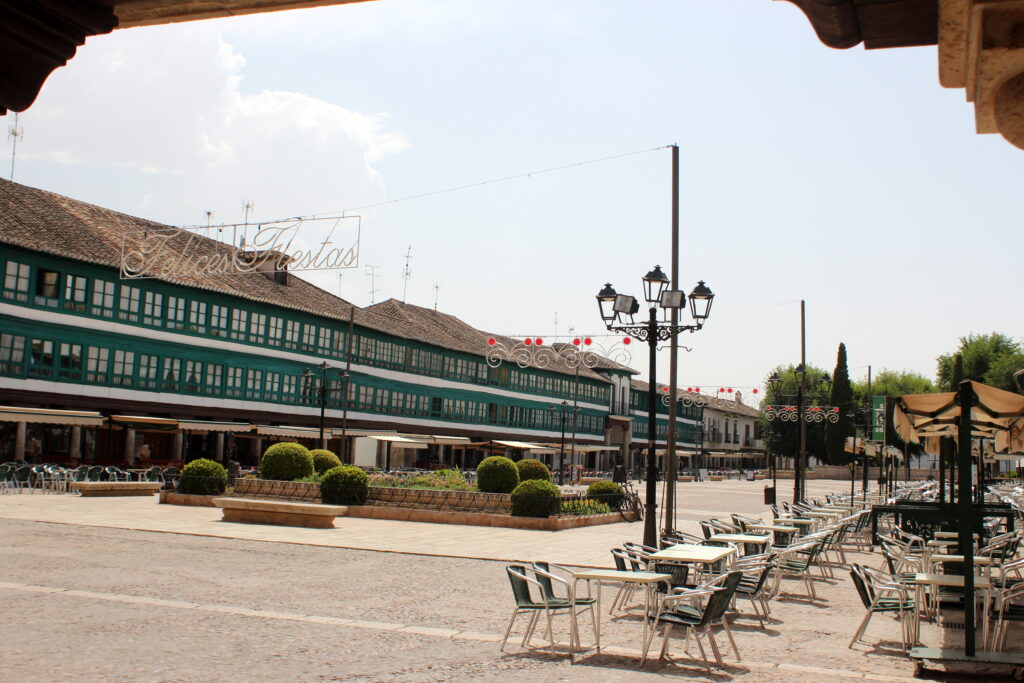 Plaza de Almagro vacia