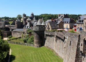 Castillo de Fougères en Bretaña