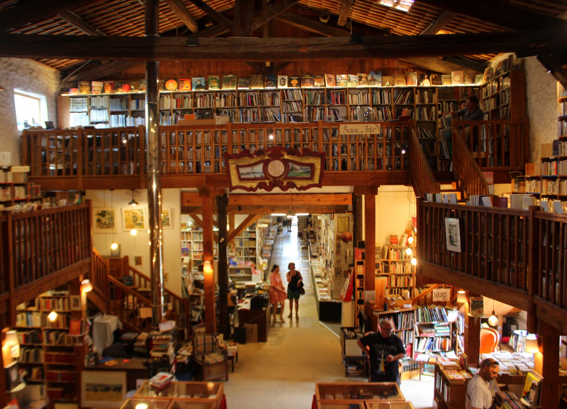 Antigua librería de Le Somail 