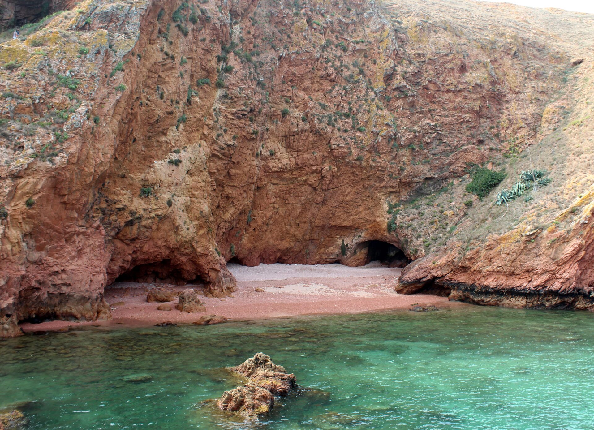 Cuevas de las islas Berlengas en Portugal