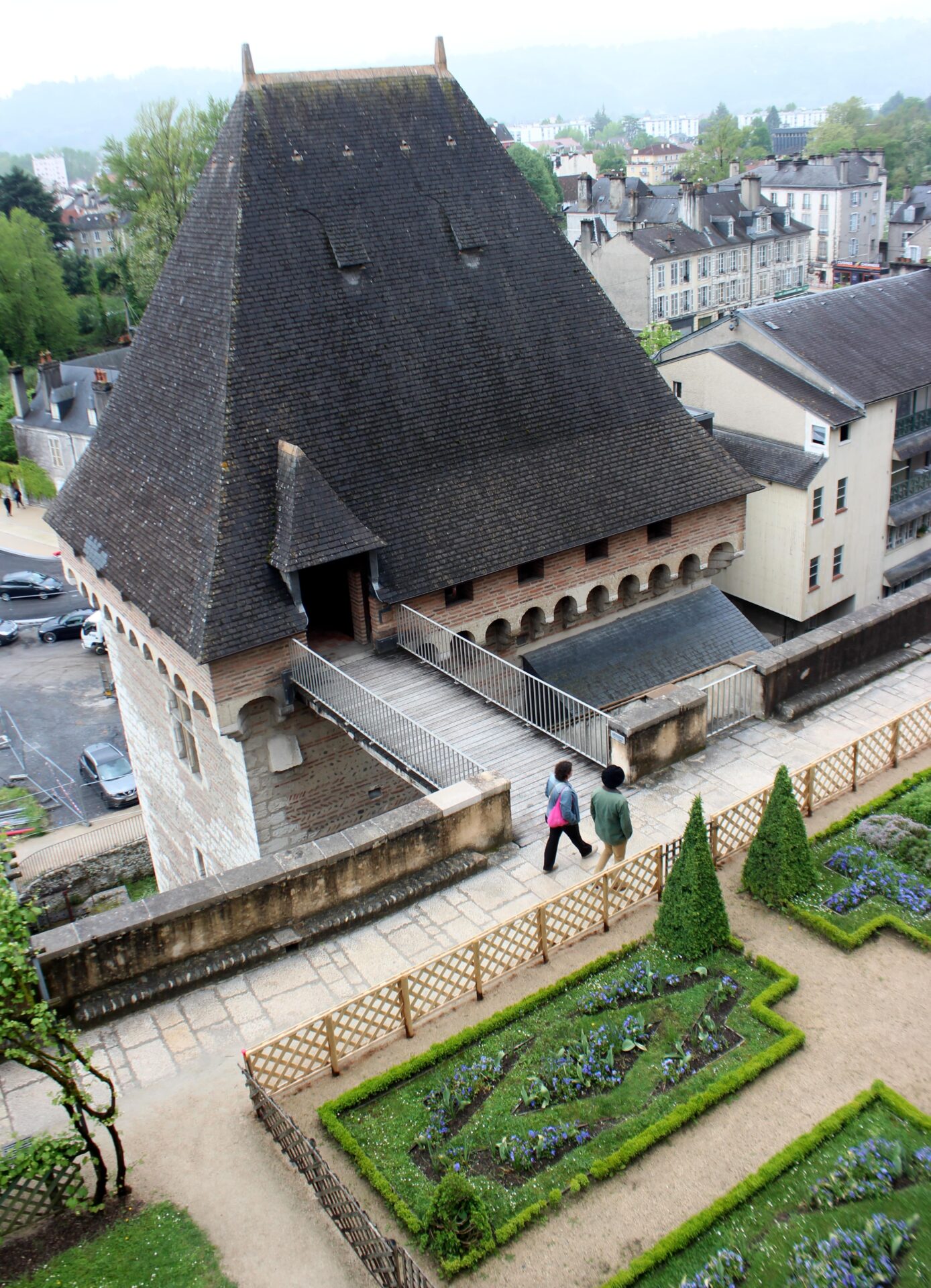 Torre de la moneda en el castillo de Pau