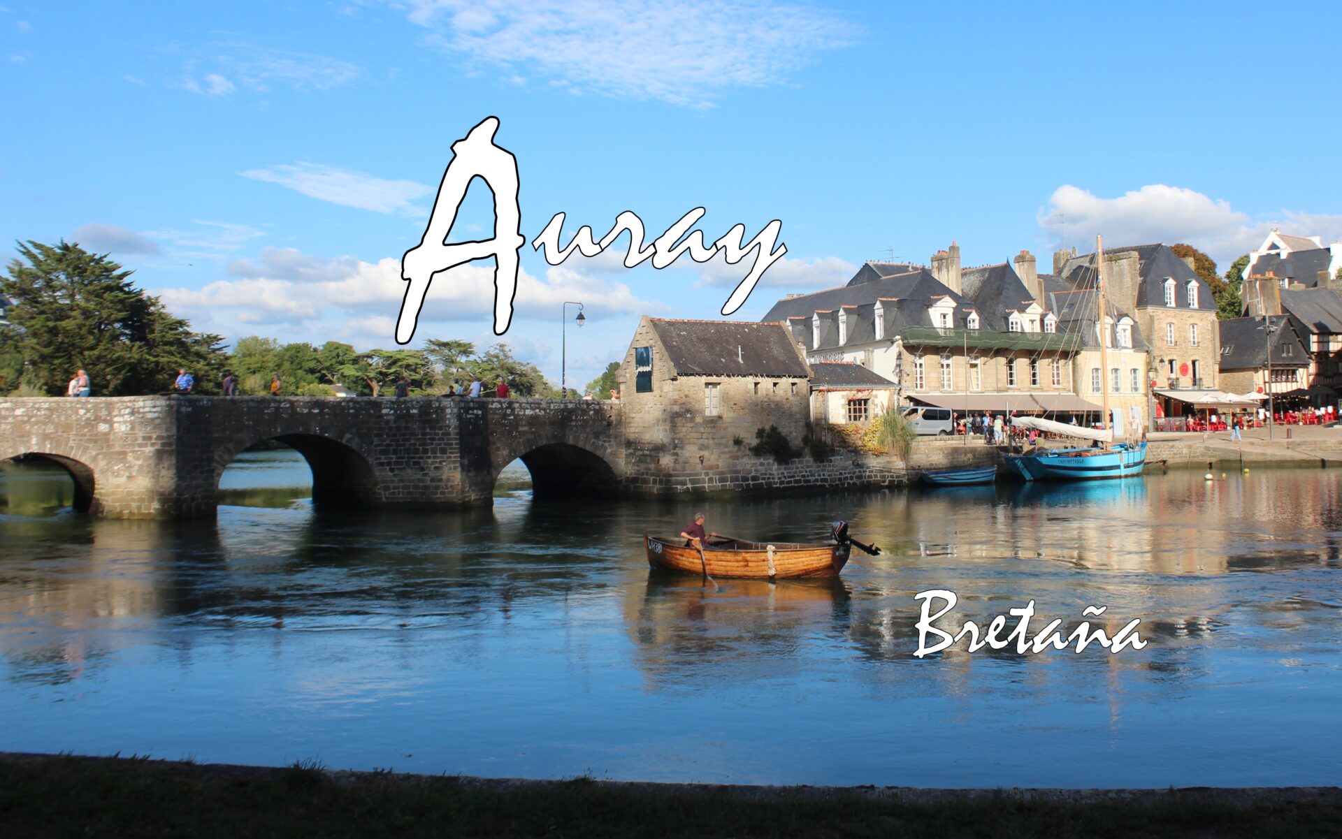 Puerto de Saint-Goustan en Auray Bretagne