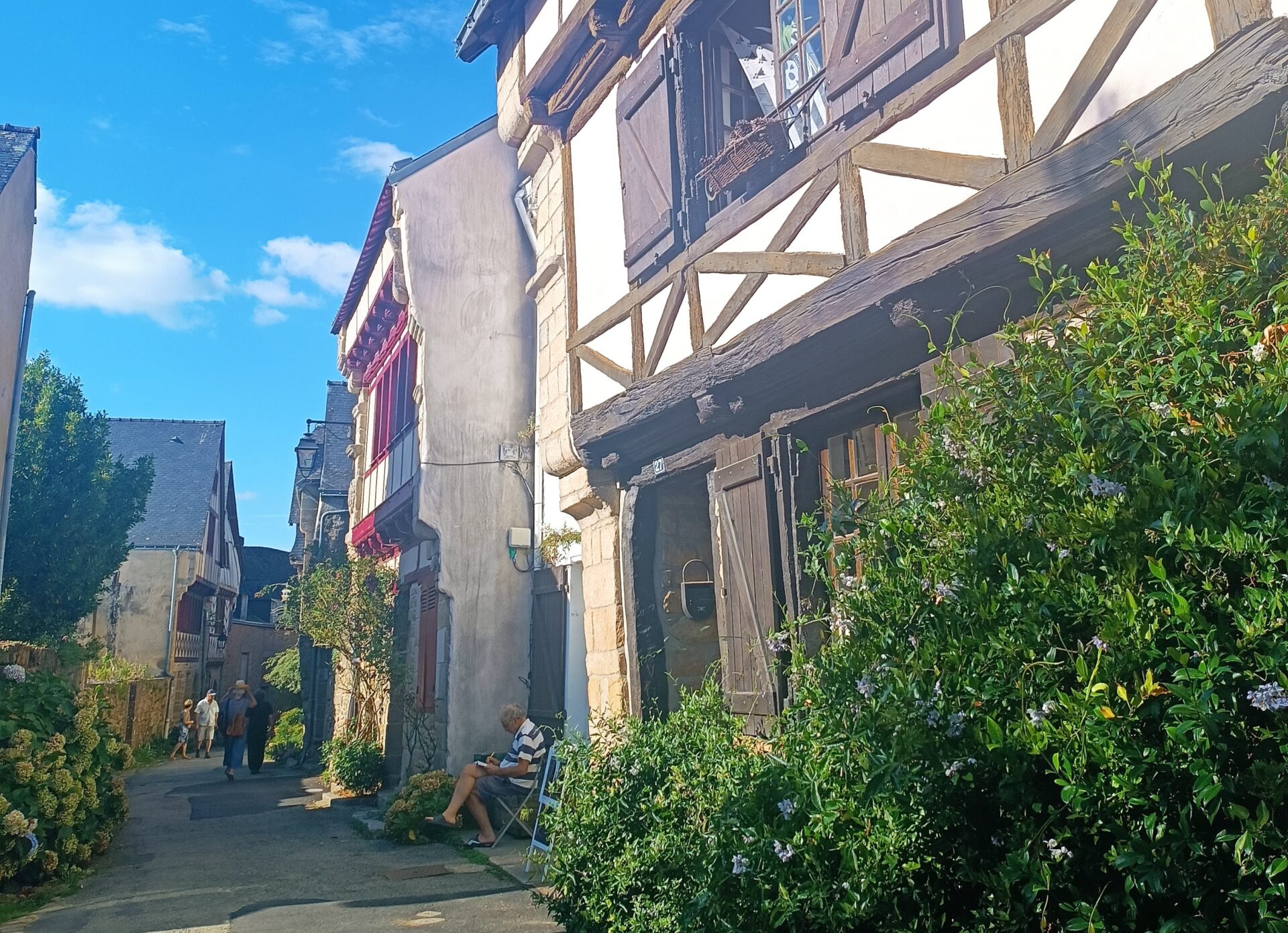 Calle típicas de Auray Bretaña