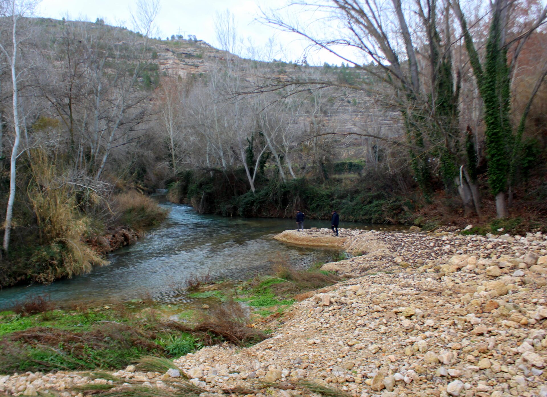 Río Júcar en Jorquera Albacete