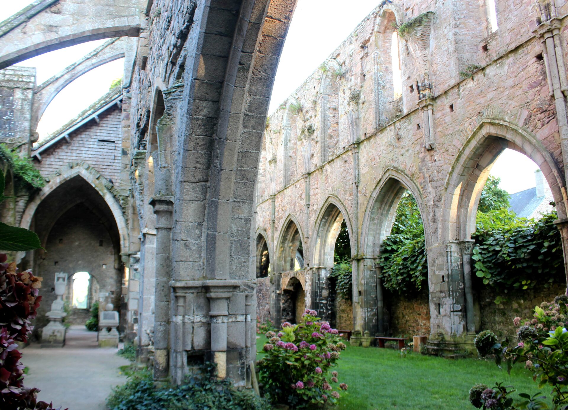 Abadía de Beauport en Côte d'Armour Bretaña