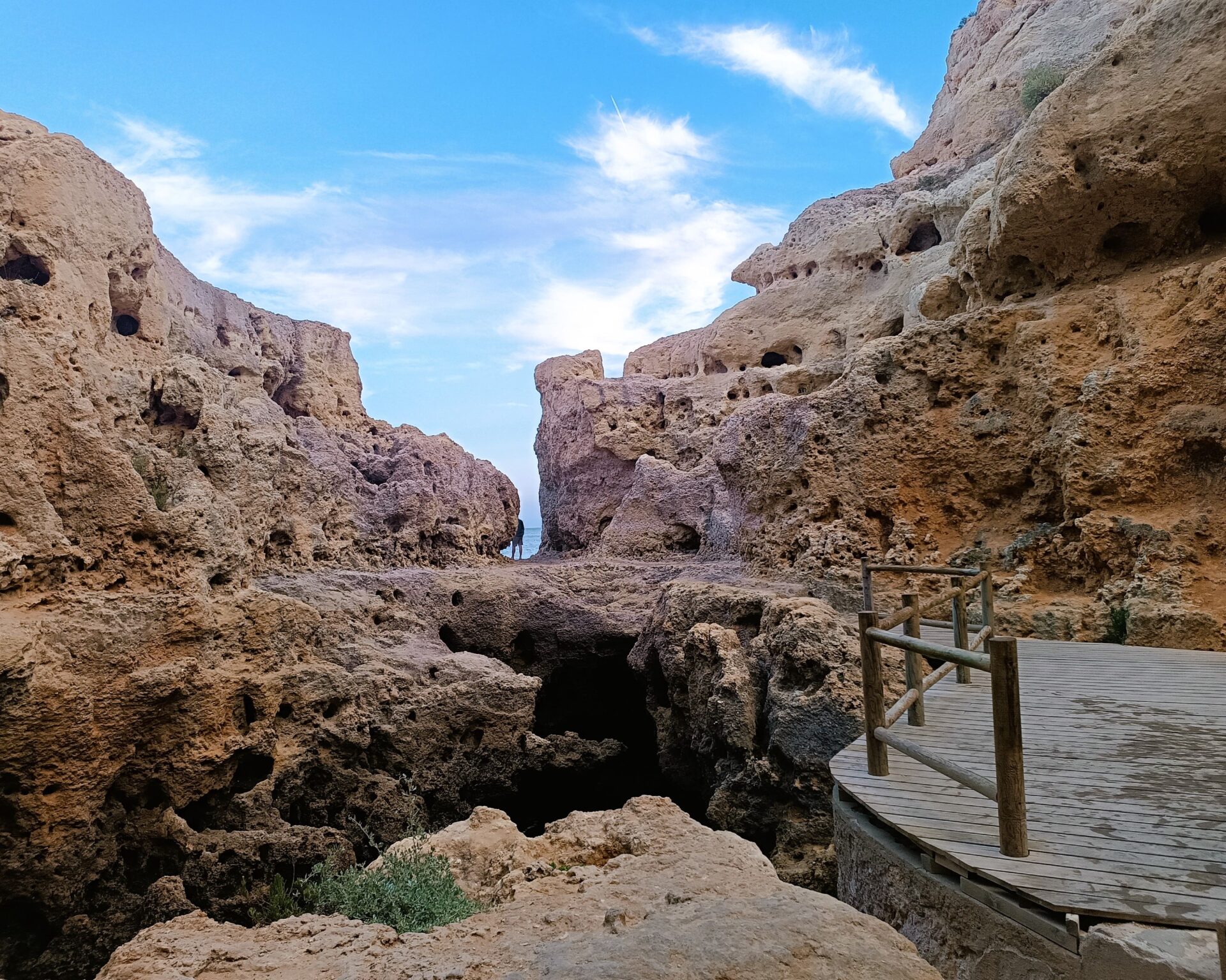 Dónde está el Algar Seco del Algarve