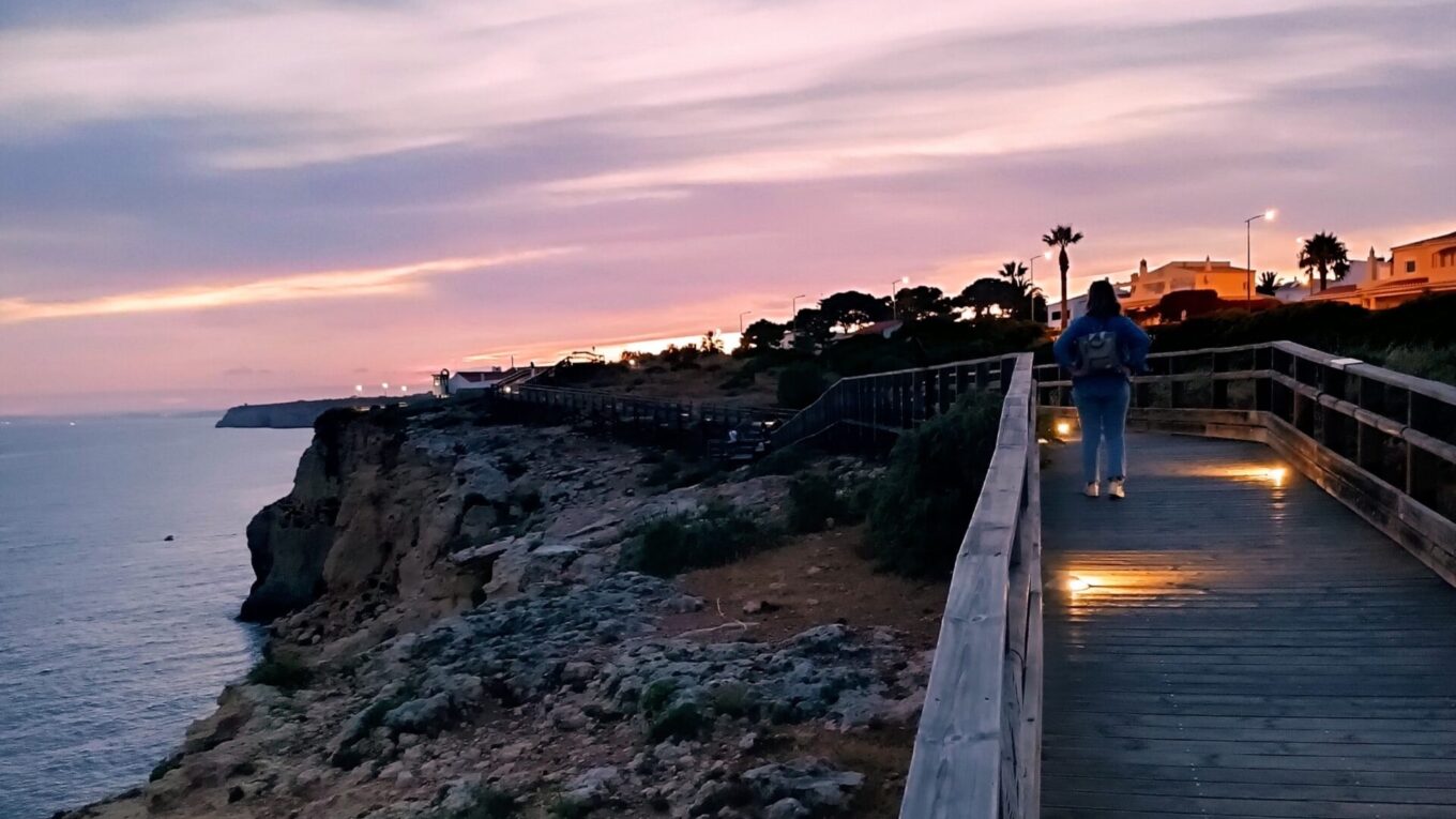 Pasarelas de madera de Carvoeiro