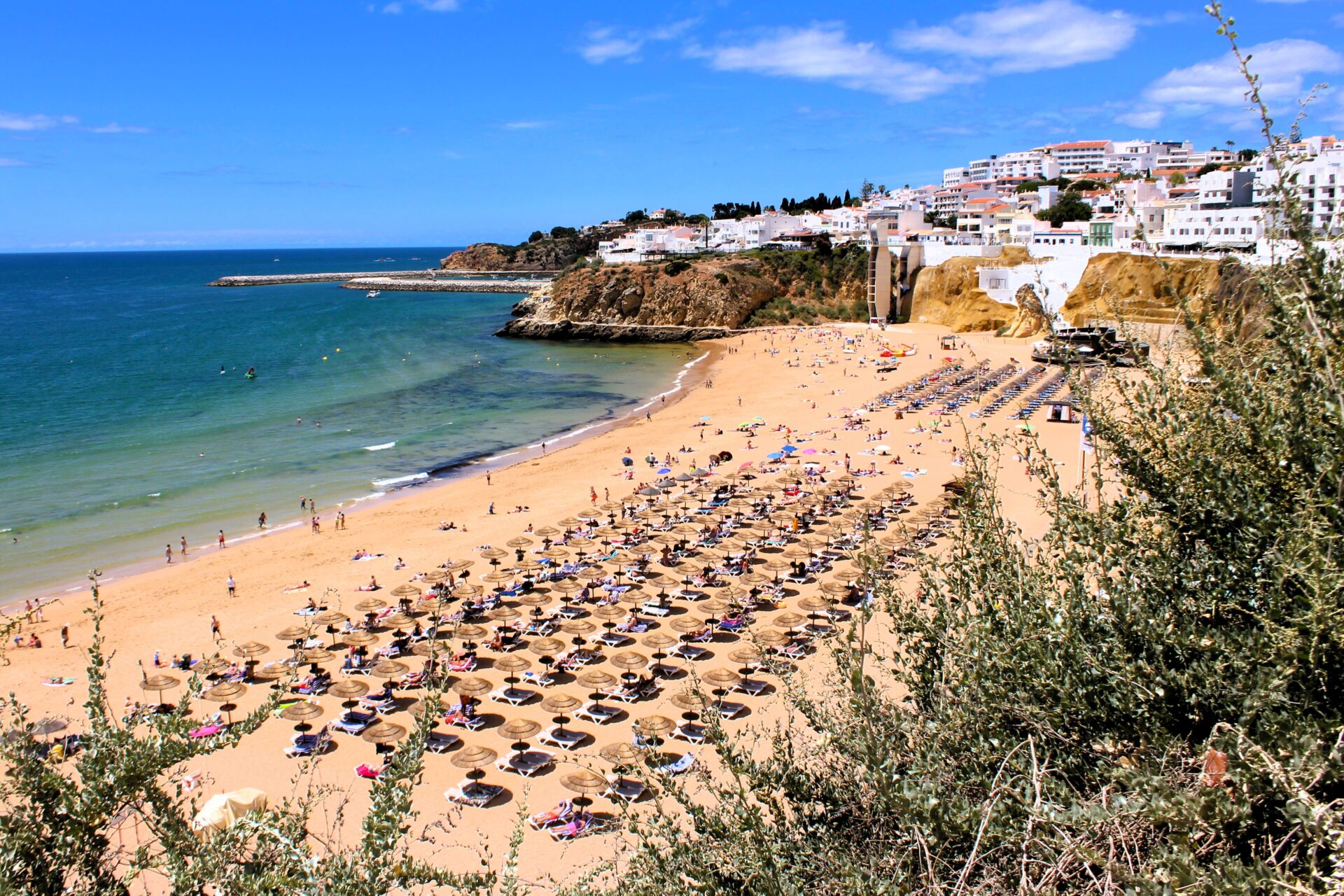 Playa de Peneco en el Algarve