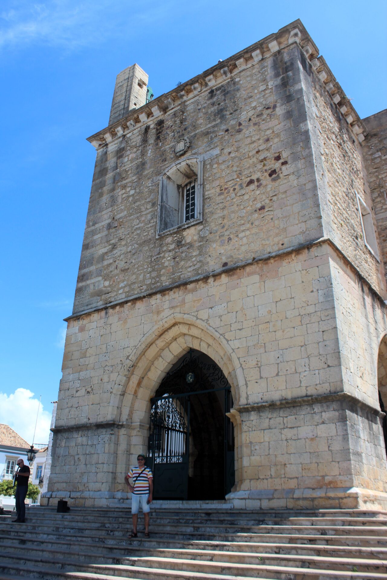 Torre campanario de la sé de Faro. Algarve (Portugal)