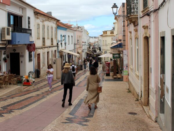 Rua Infante de Sagres en Lagos