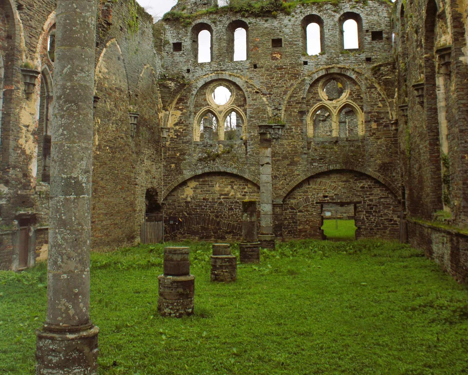 Abadía de Villers en Valonia (Bélgica)