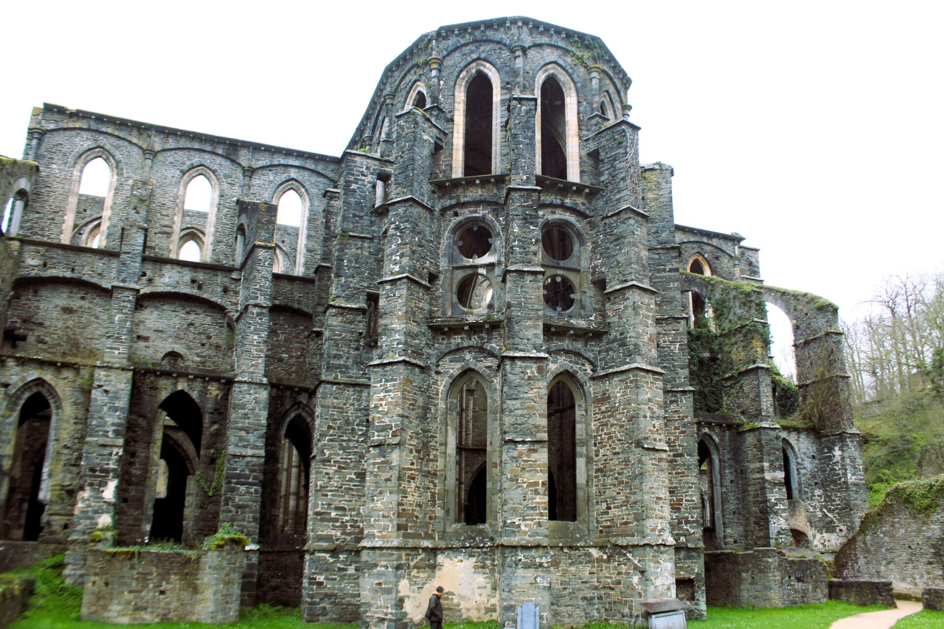 Abadía de Villers en Valonia (Bélgica)