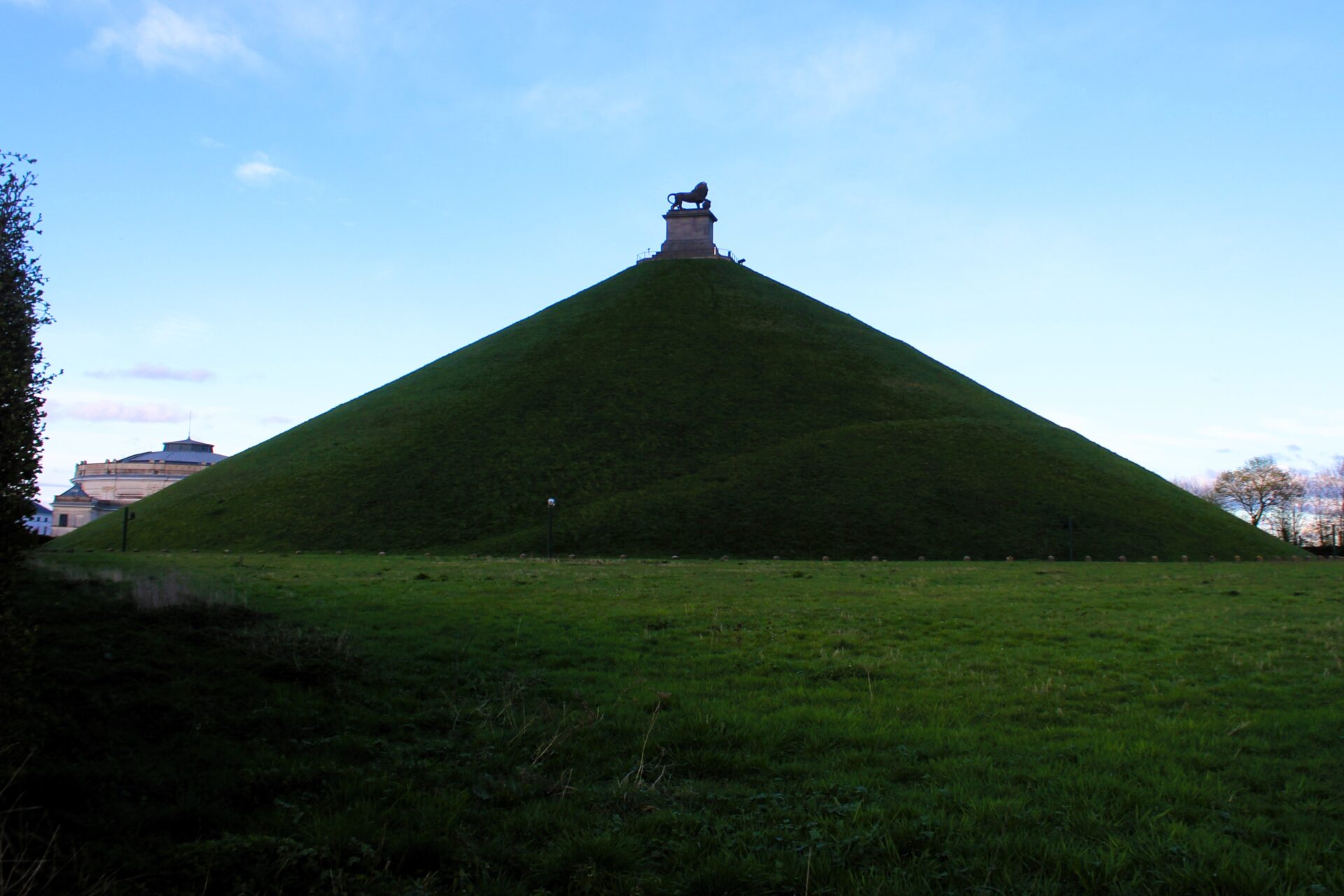 Colina del León en Bélgica