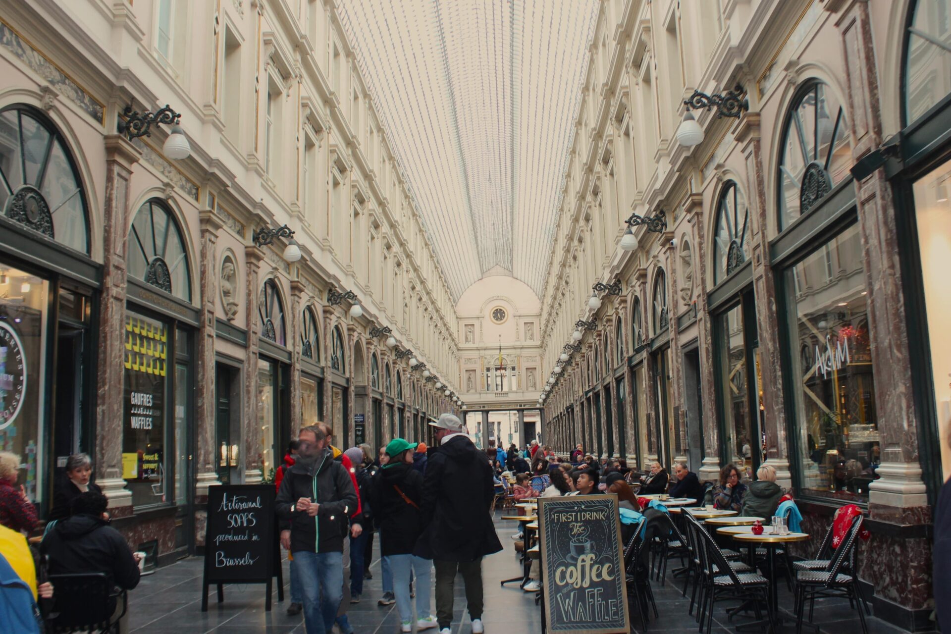 Galerías Reales Saint-Hubert.