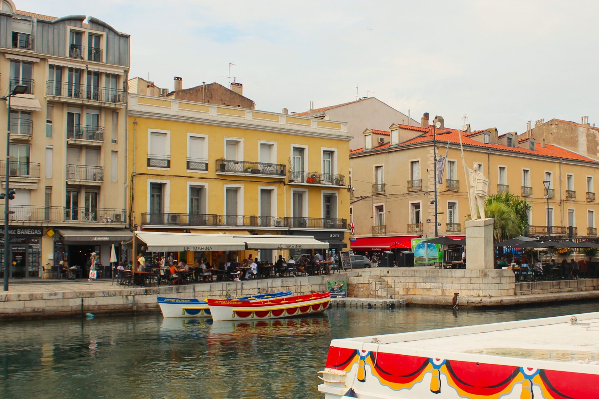 Les joutes en Sète