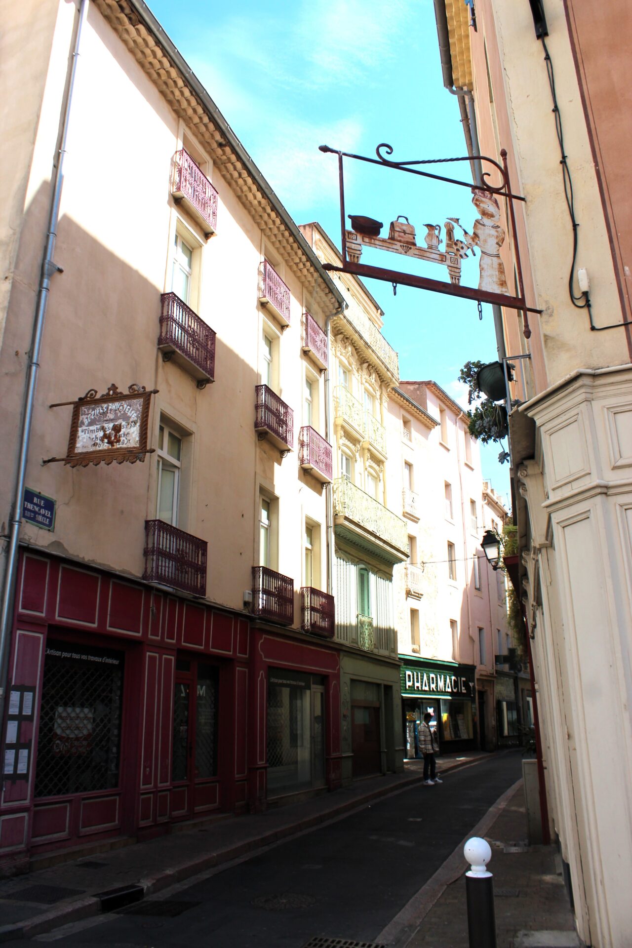 Calles barrio antiguo de Béziers