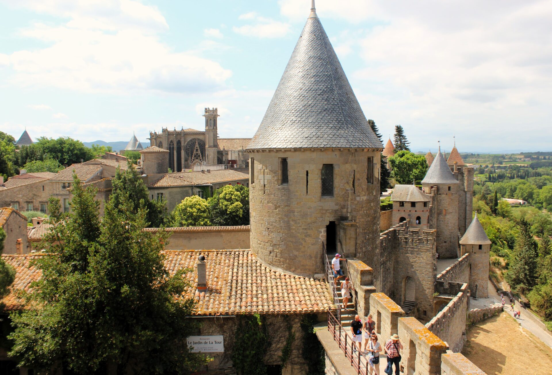 Castillo de Carcassonne Ruta Castillos cátaros de Francia