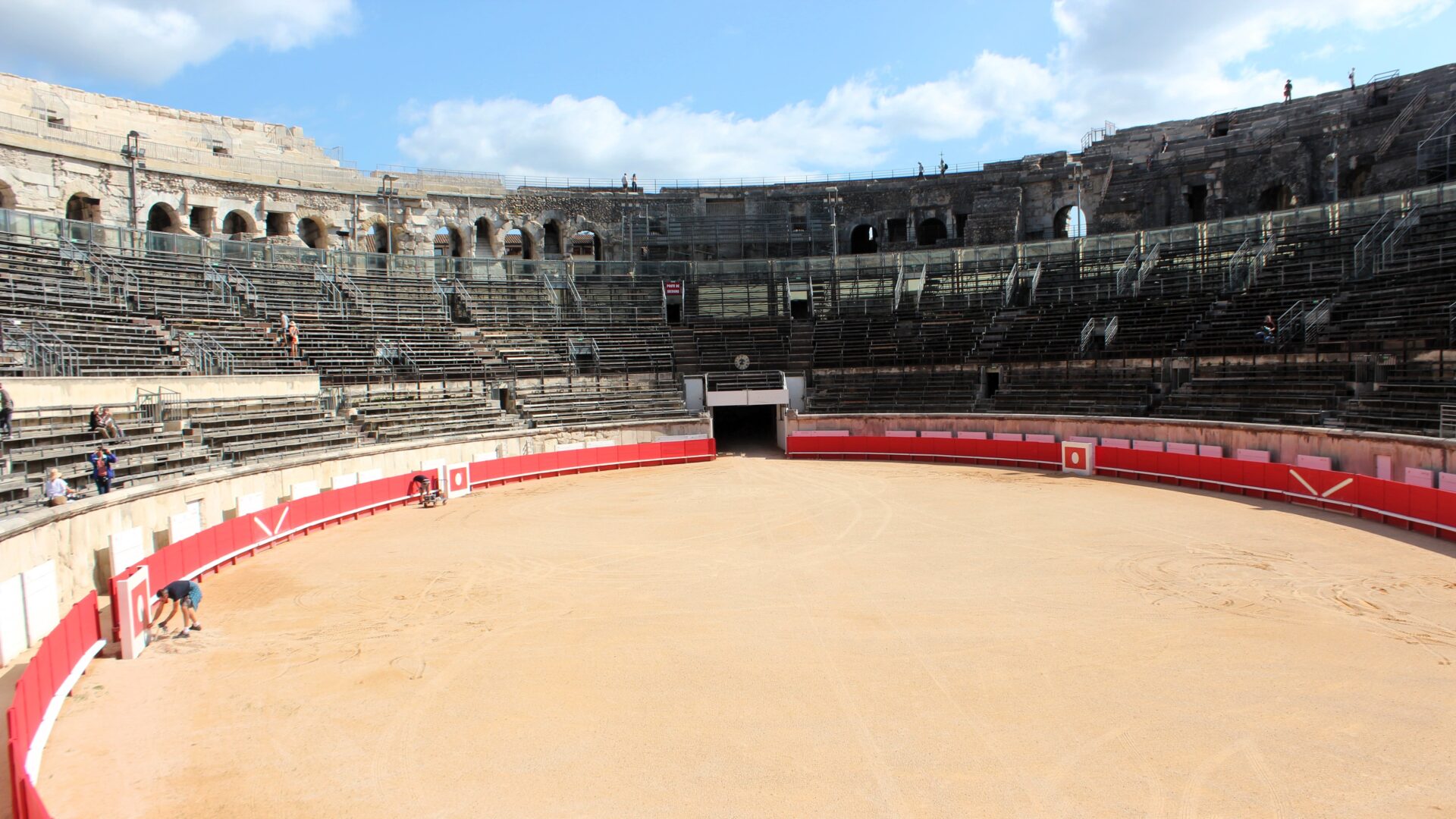 Anfiteatro romano plaza de toros Francia