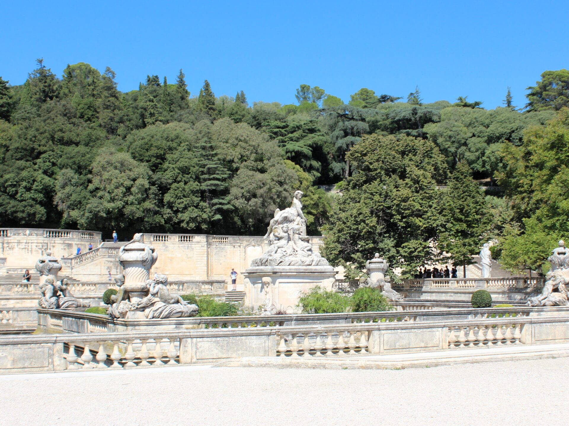 Jardines de la Fontaine en Nîmes