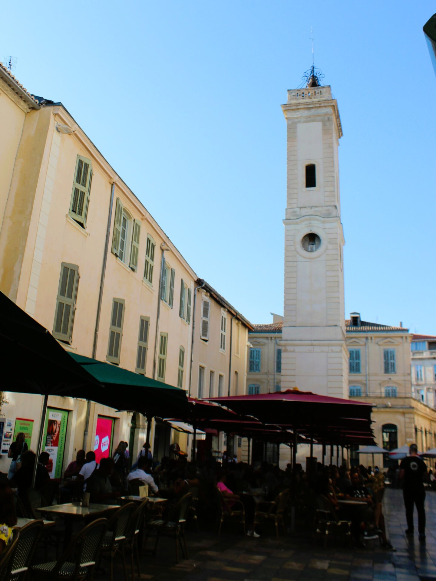 Torre del Reloj en Nîmes
