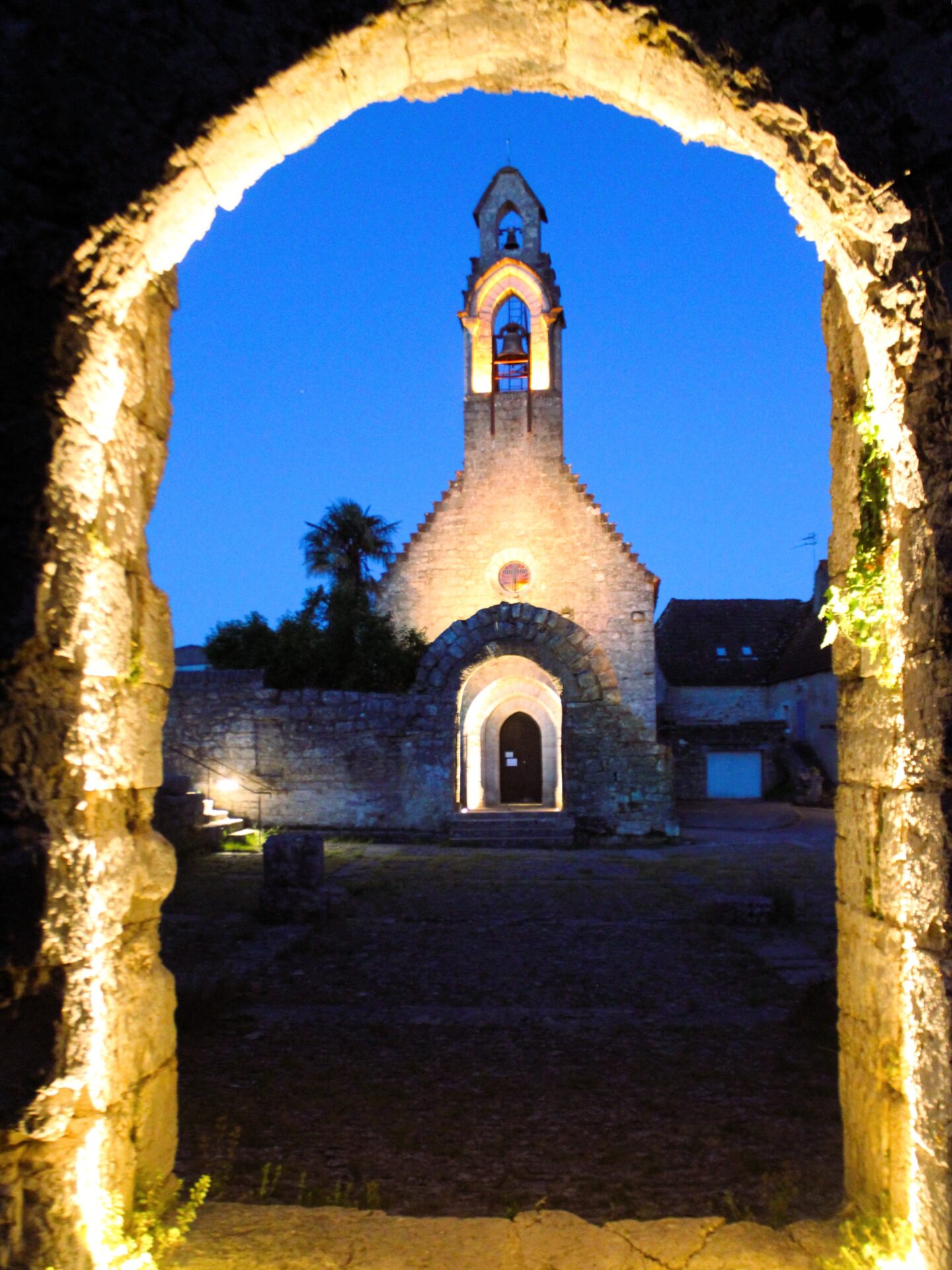 Capilla de Saint-Jean en L'Hospitalet Occitania Ermita de L'Hospitalet en Rocamadour