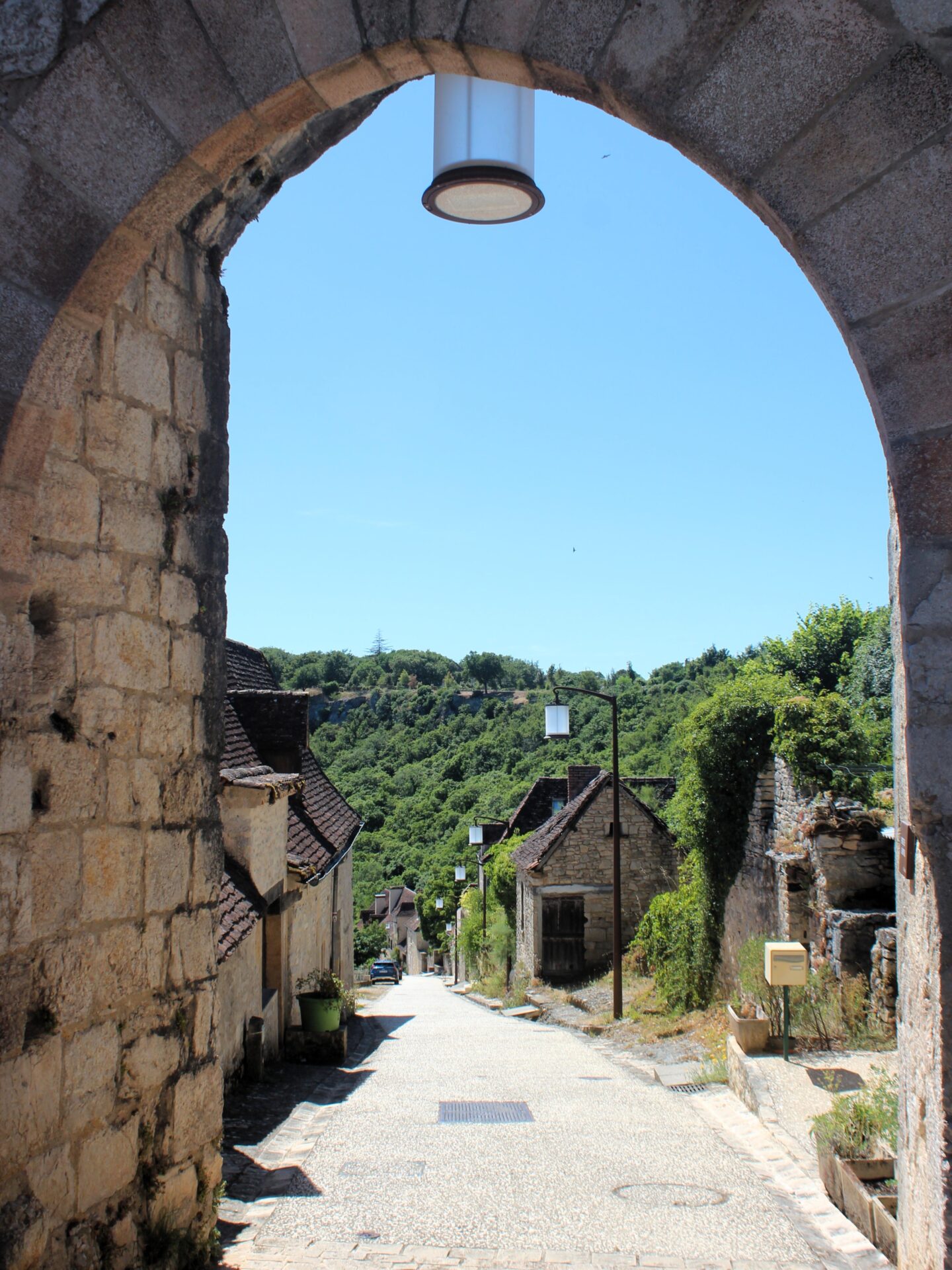Qué ver en Rocamadour y alrededores Puerta de l'Hospitalet (Francia)
