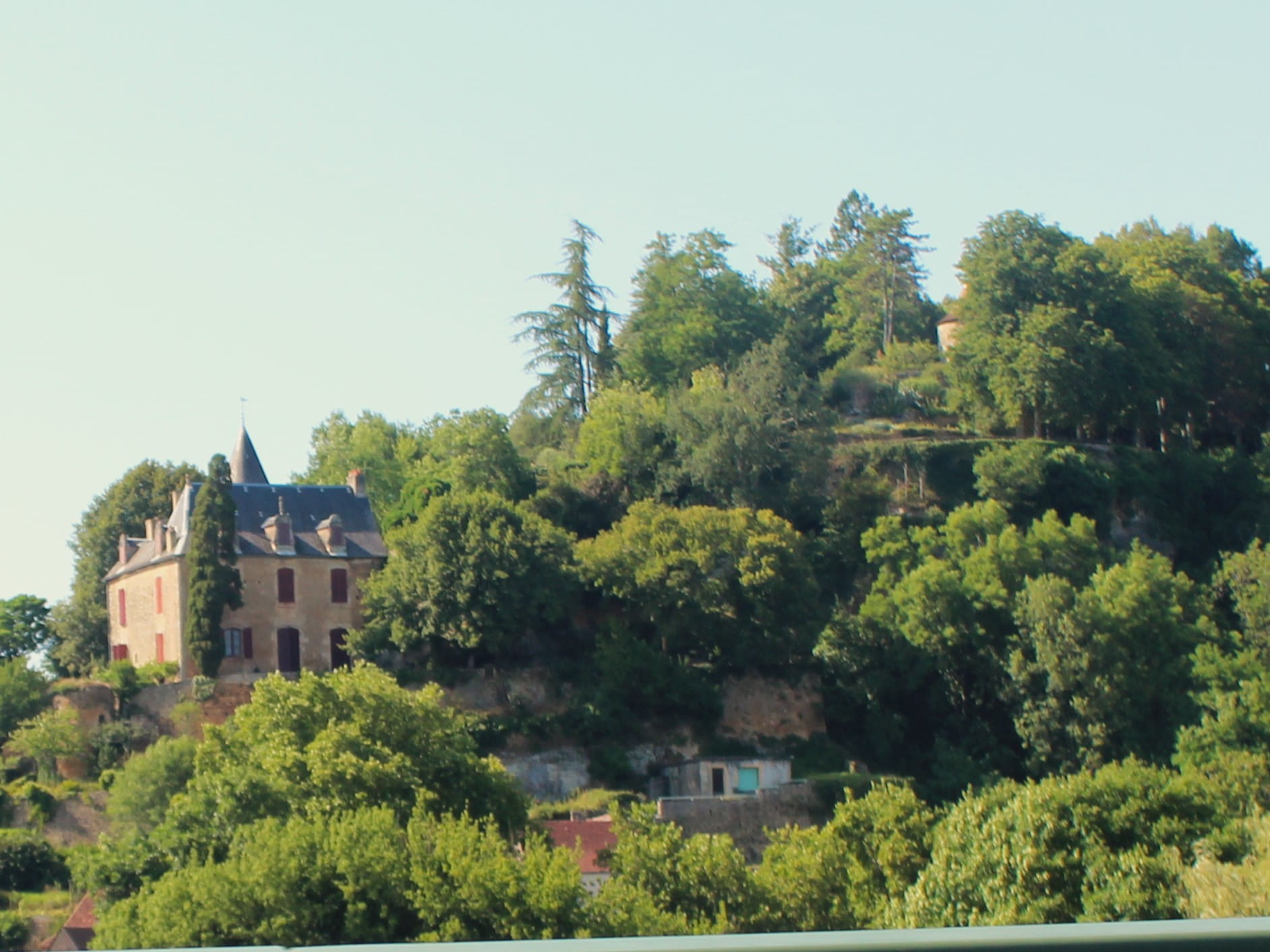 Jardines panorámicos de Limeuil