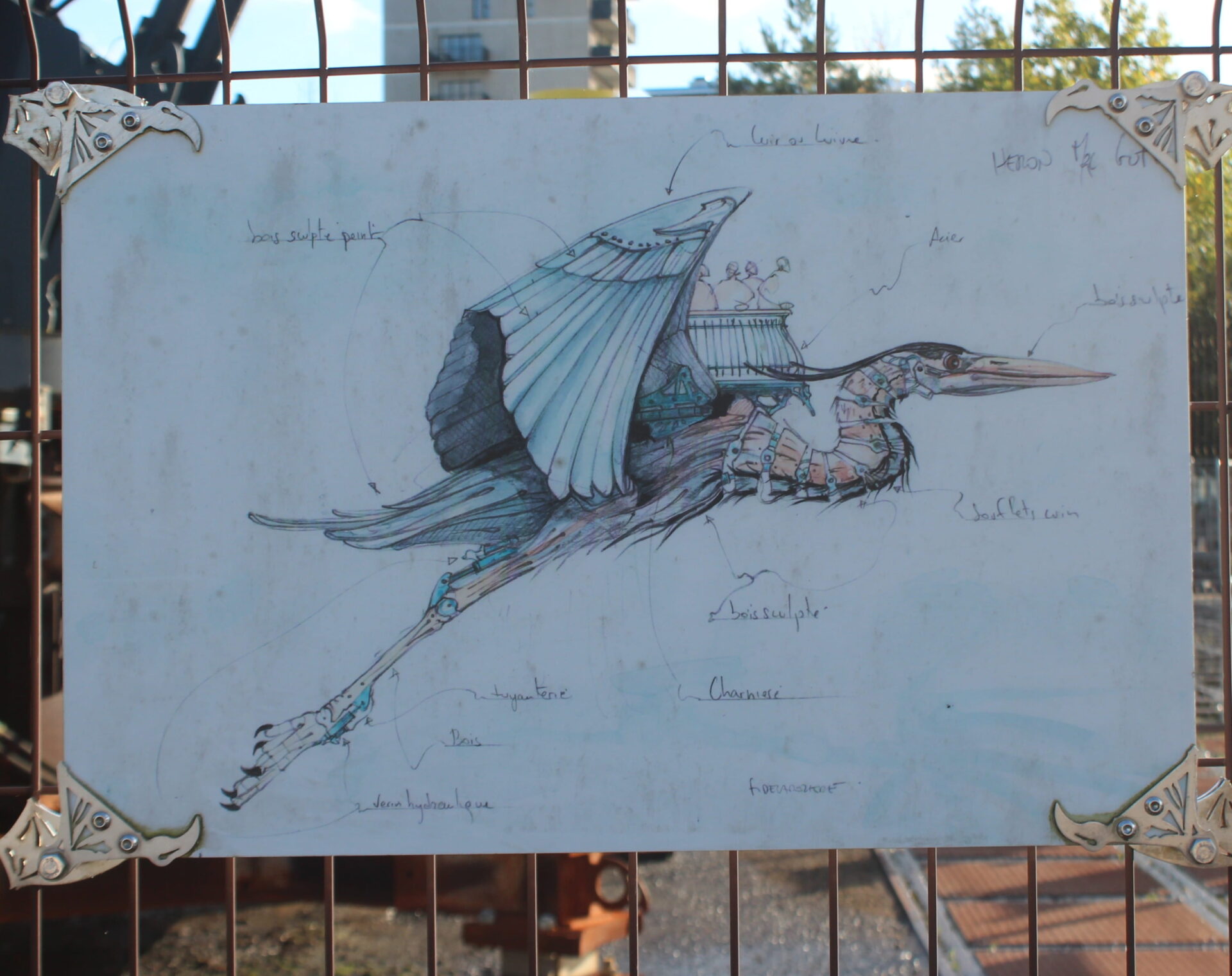 Arbol de las Garzas en Nantes