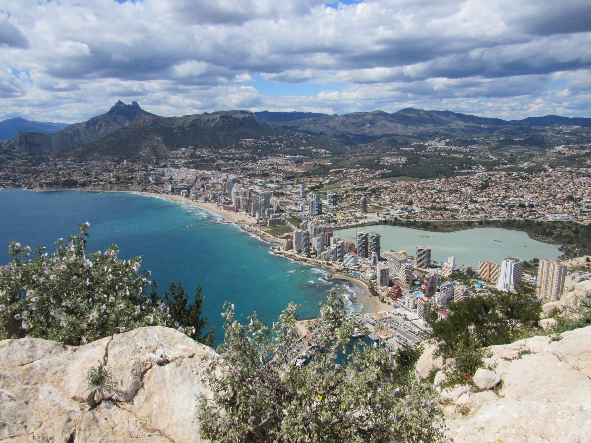 Peñón de Ifach Vistas desde la cima del Peñón de Ifach