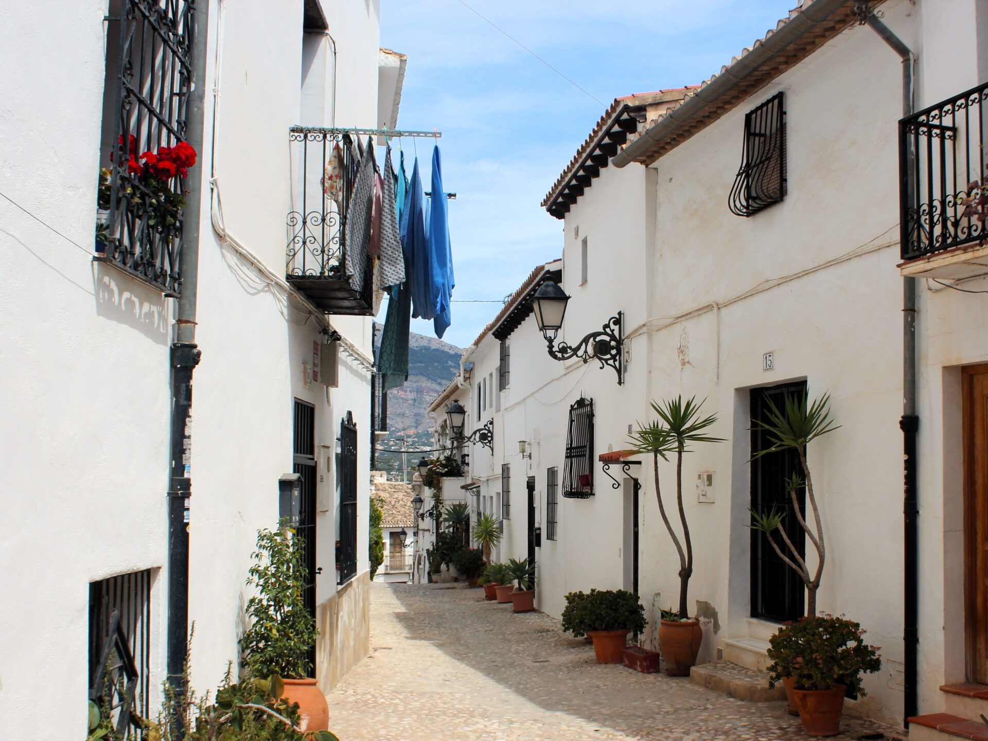 Calle típica del barrio de Fornet