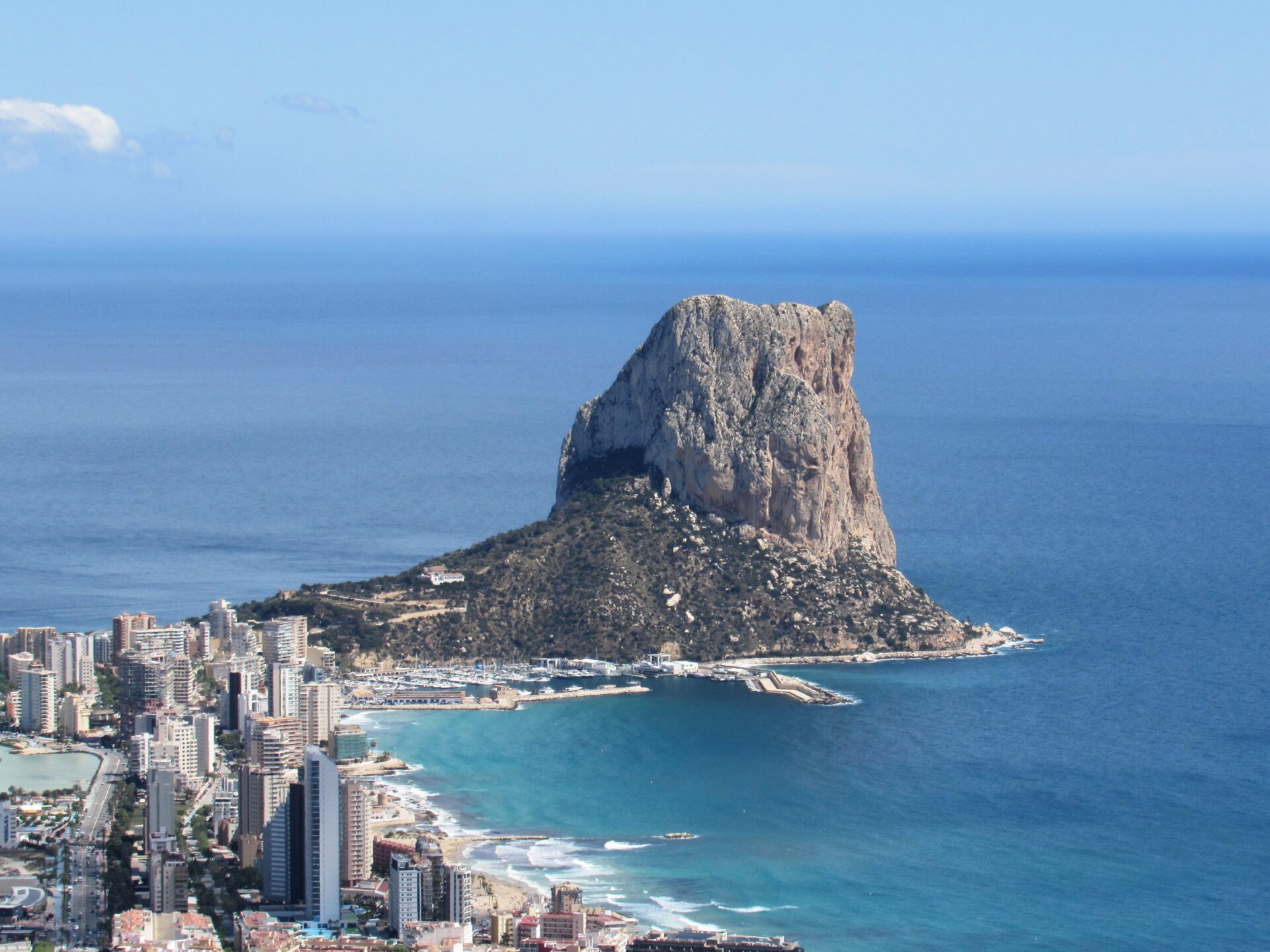 Peñón de Ifach Ruta roja por el Peñón de Ifach