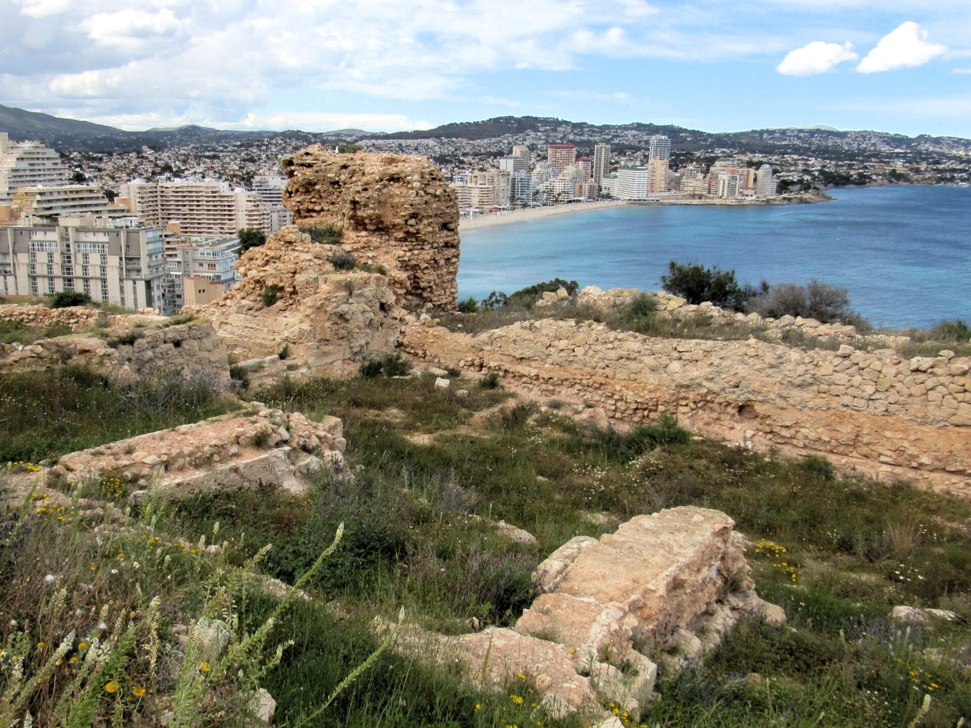 Calpe Yacimiento medieval en Calpe
