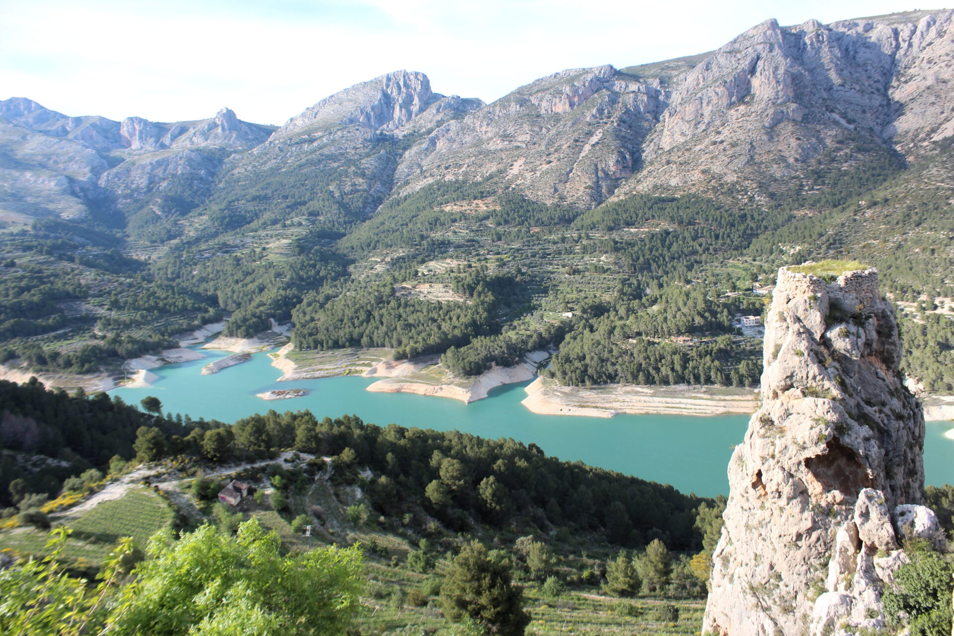 Mirador embalse Guadalest