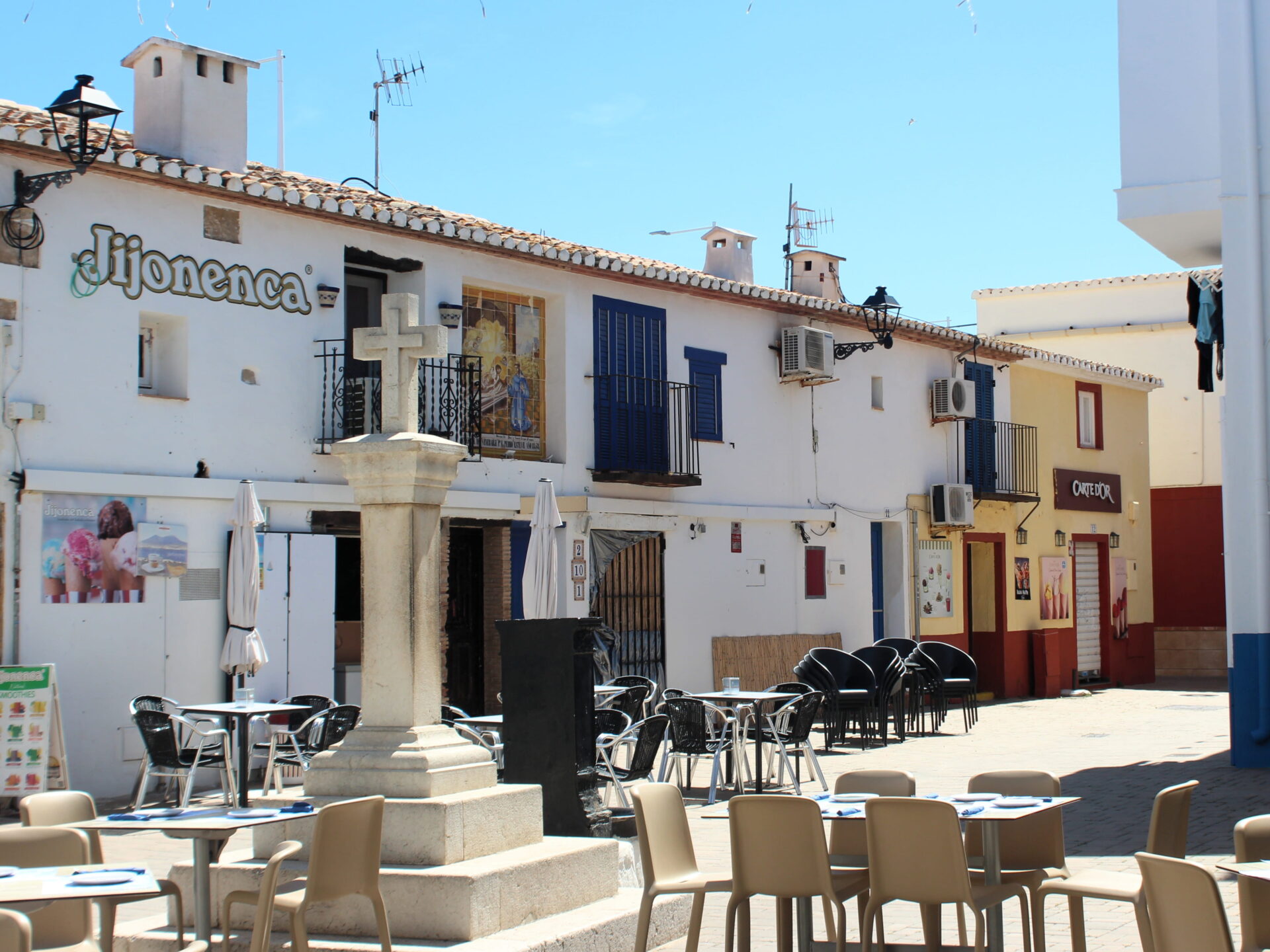 Plaza de la Creu en Dénia