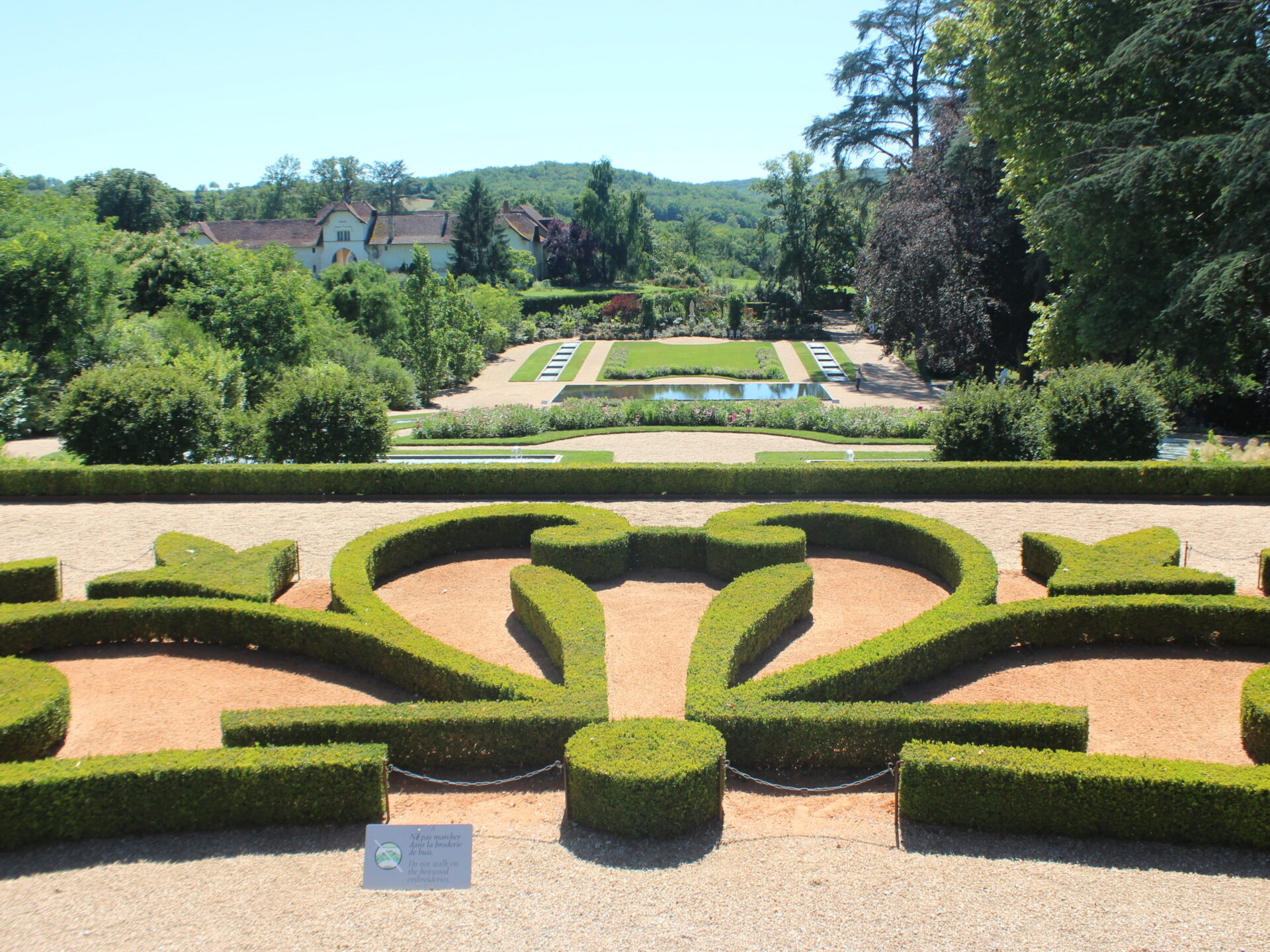 Jardines castillo Milandes 