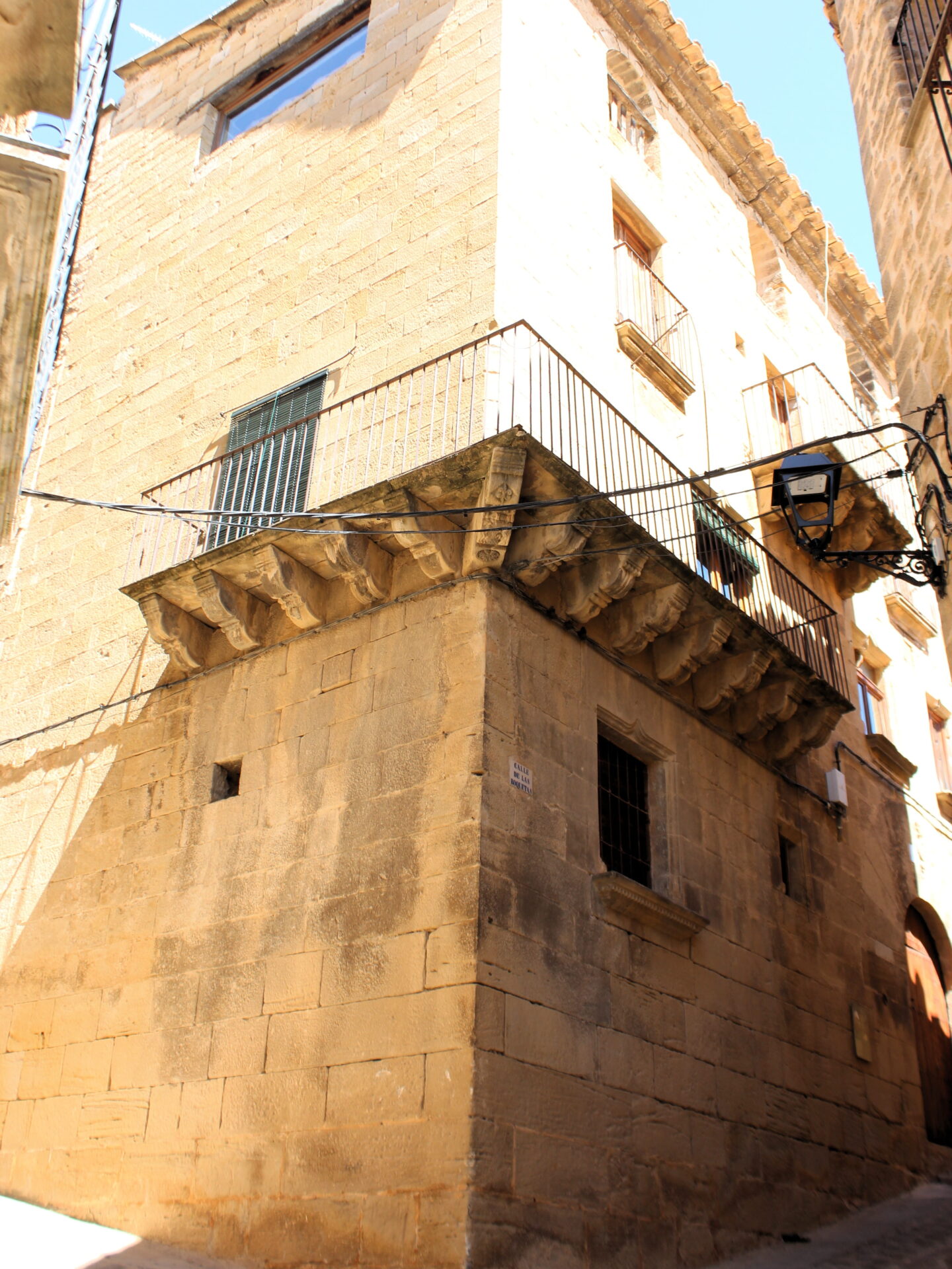 Casa palacio Moix. Matarraña. Teruel