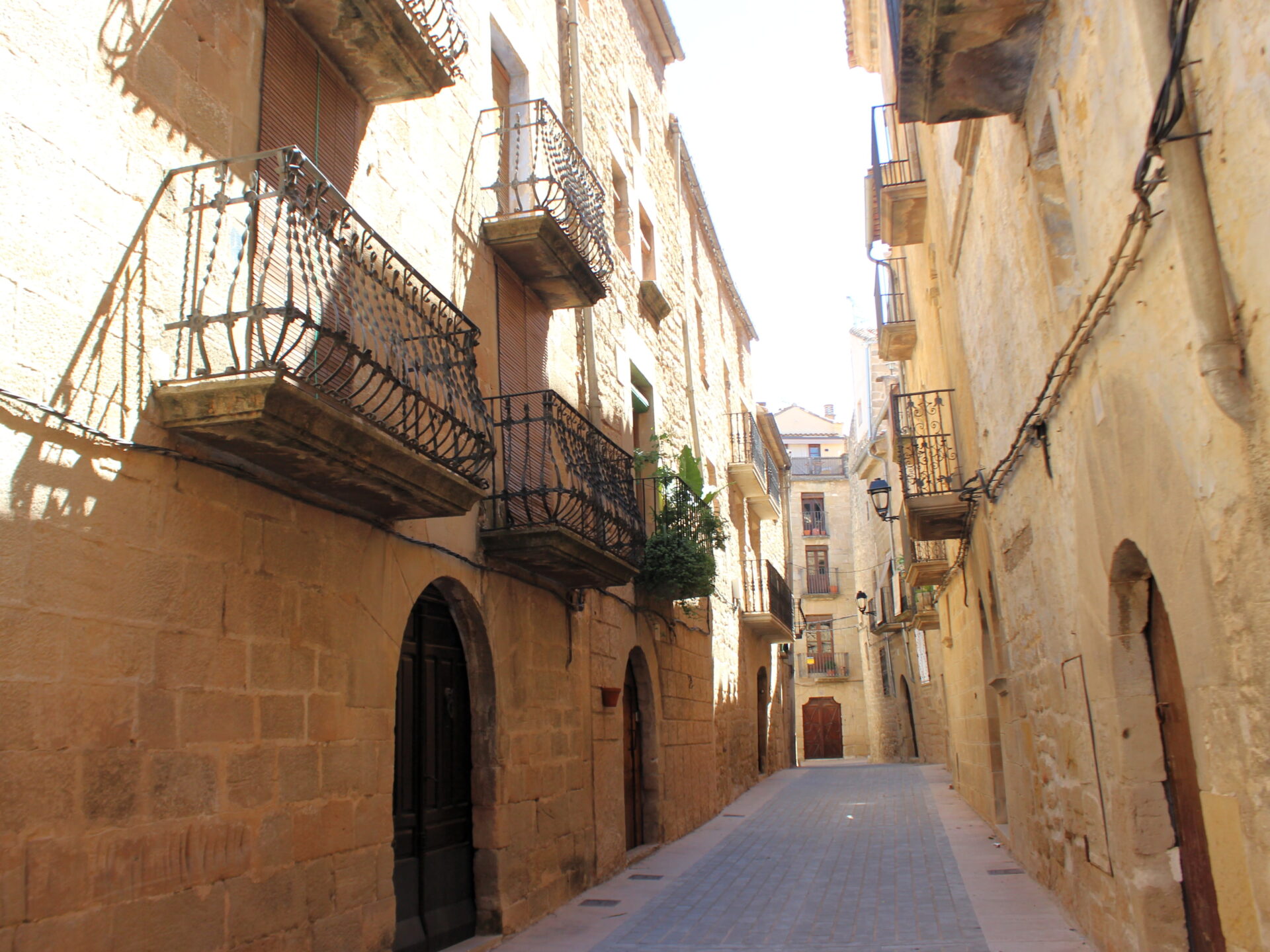 Arquitectura gótica de la Calle Maella