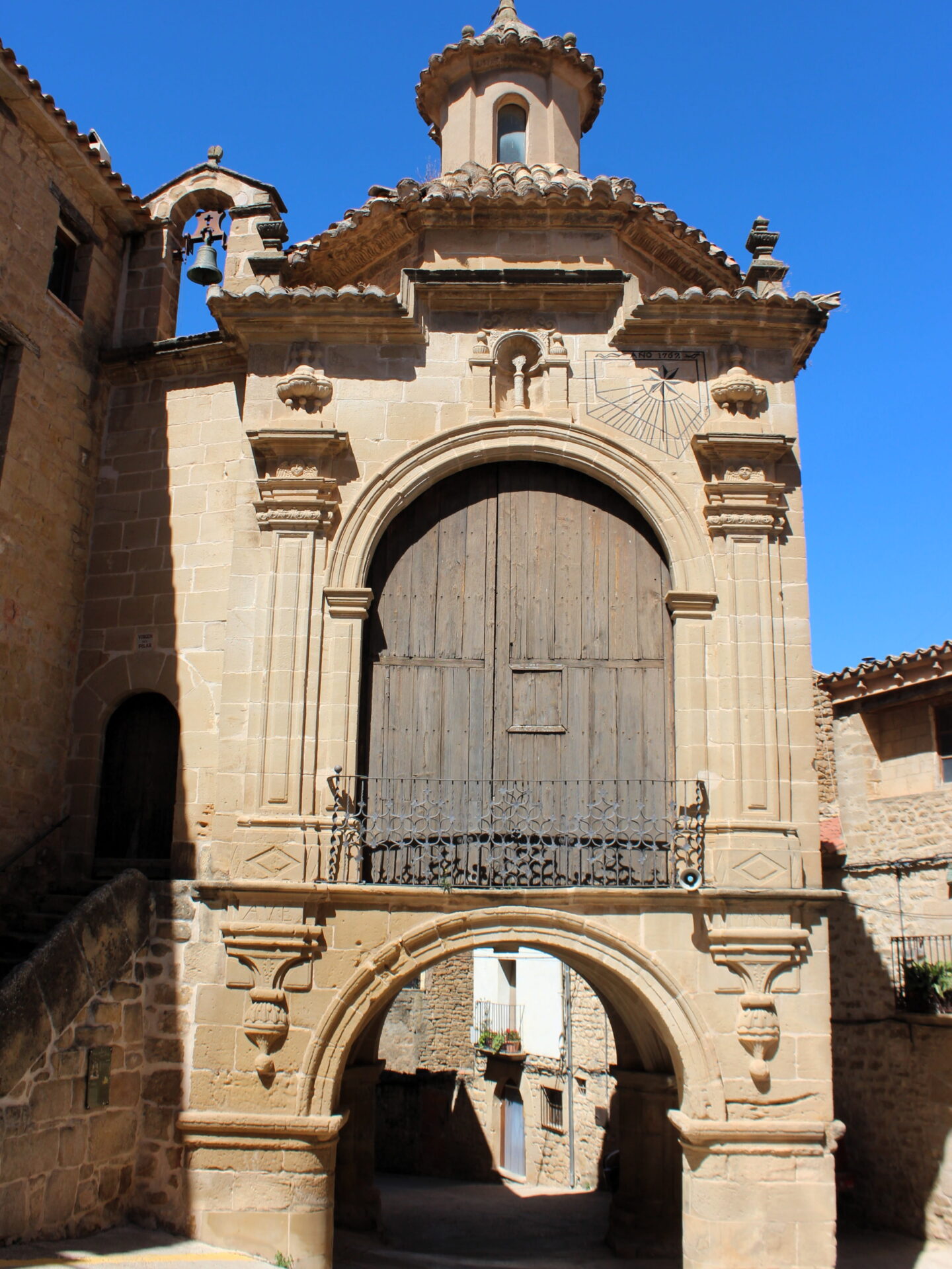 Portalet de Maella. Puerta