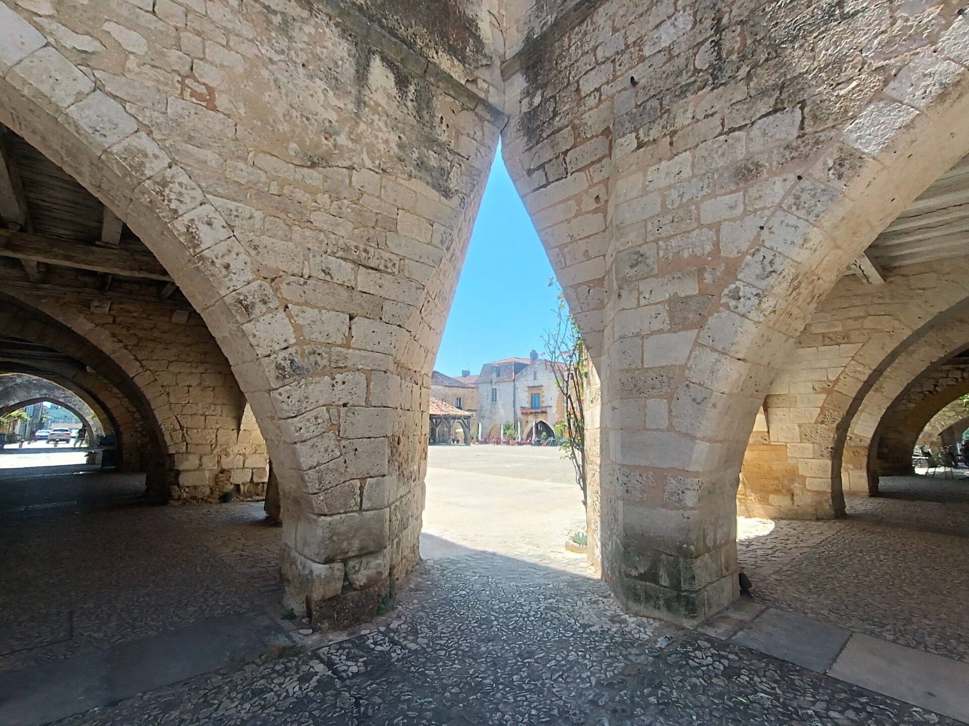 Qué ver en Monpazier Plaza de la bastida de Monpazier