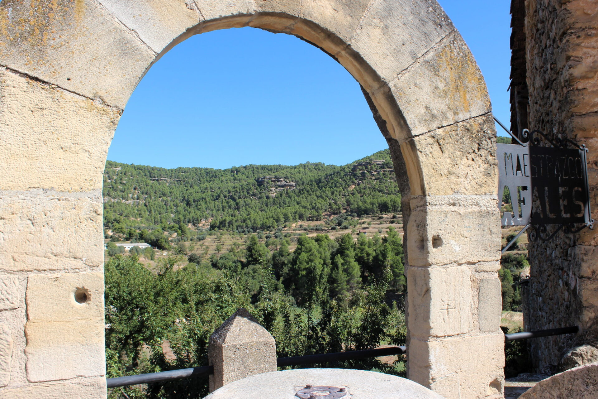 Qué ver en Ráfales, mirador a la Toscana de Teruel